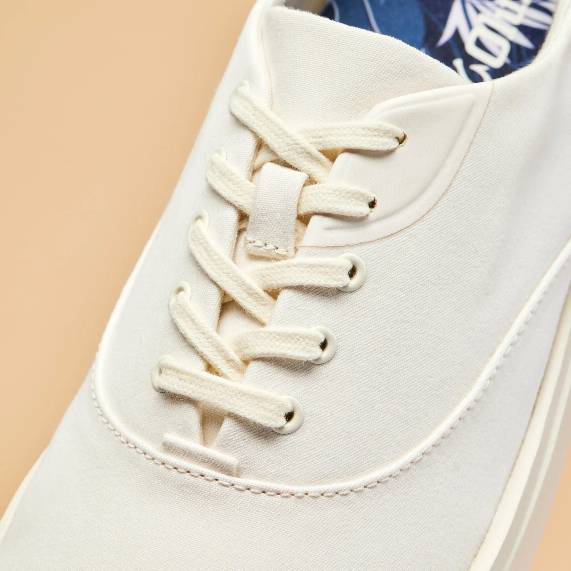 Tradewind Men's Breathable Sneakers - Off White - Image 3