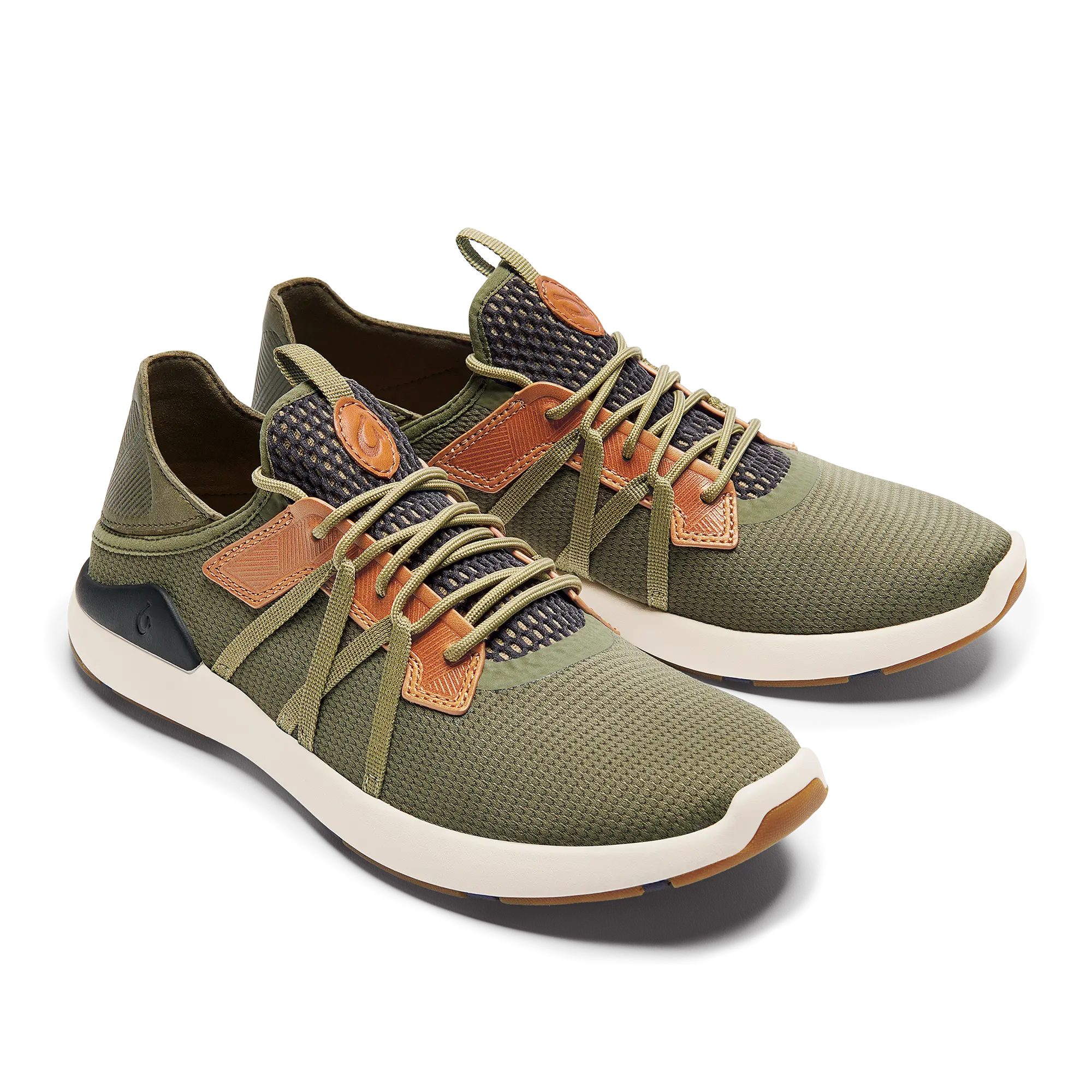 Mio L Men's Athletic Shoes - Hunter / Lava Rock - Image 7