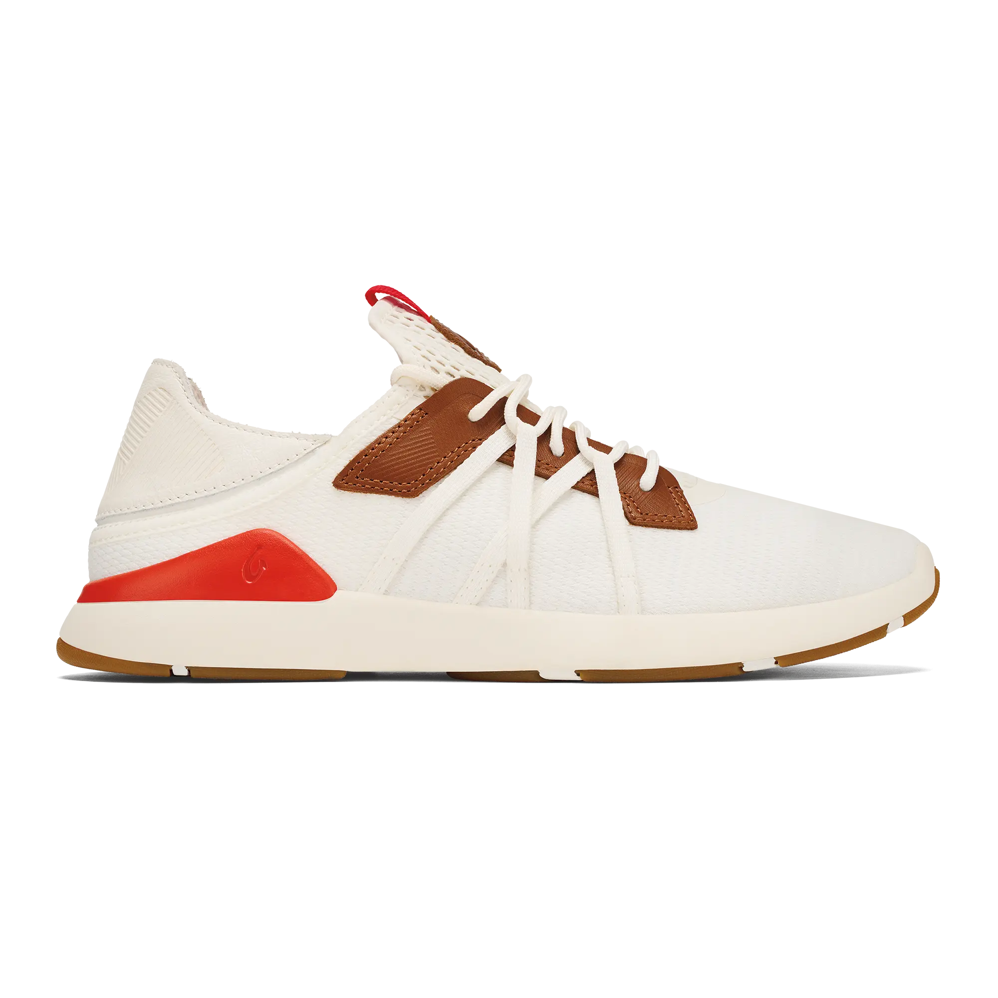 Mio L   Men's Athletic Shoes - Bright White / Red Lava