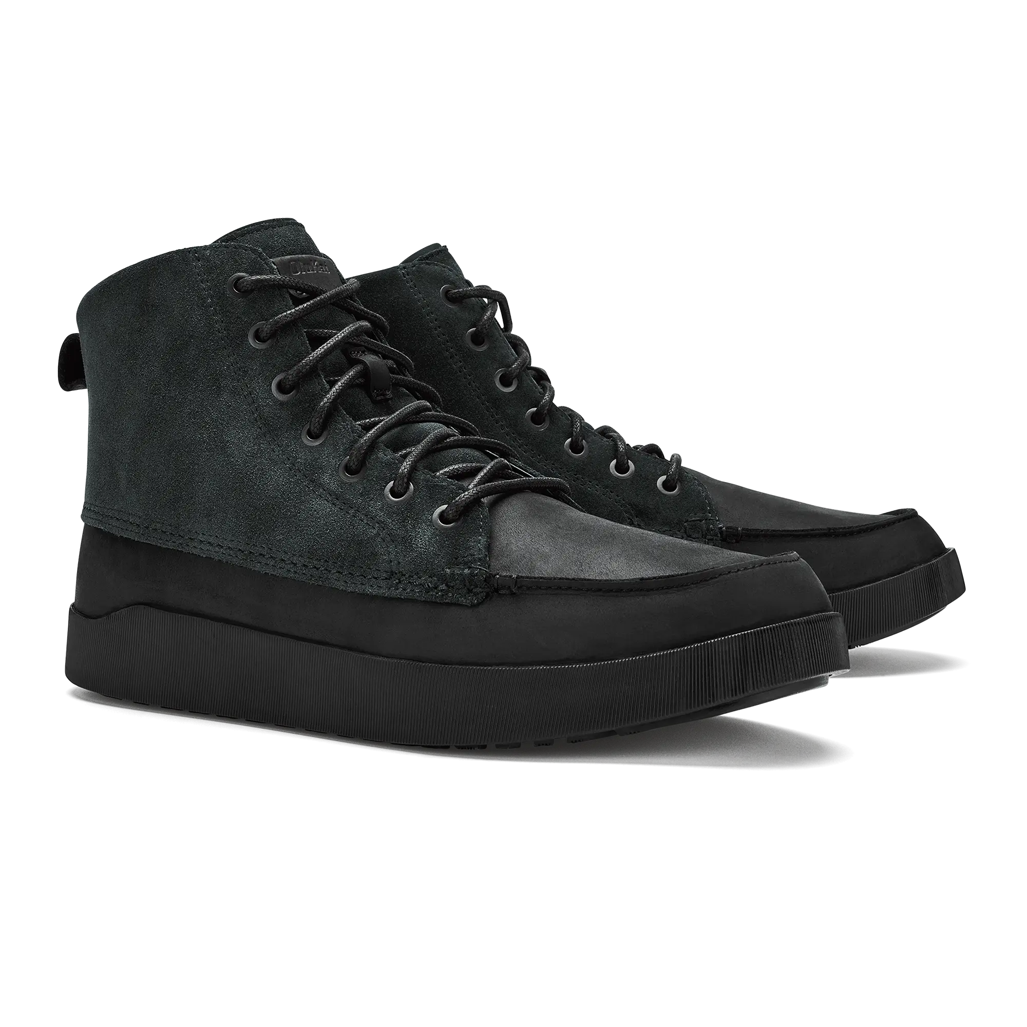M lina Suede Men's Leather Boots - Lava Rock - Image 5