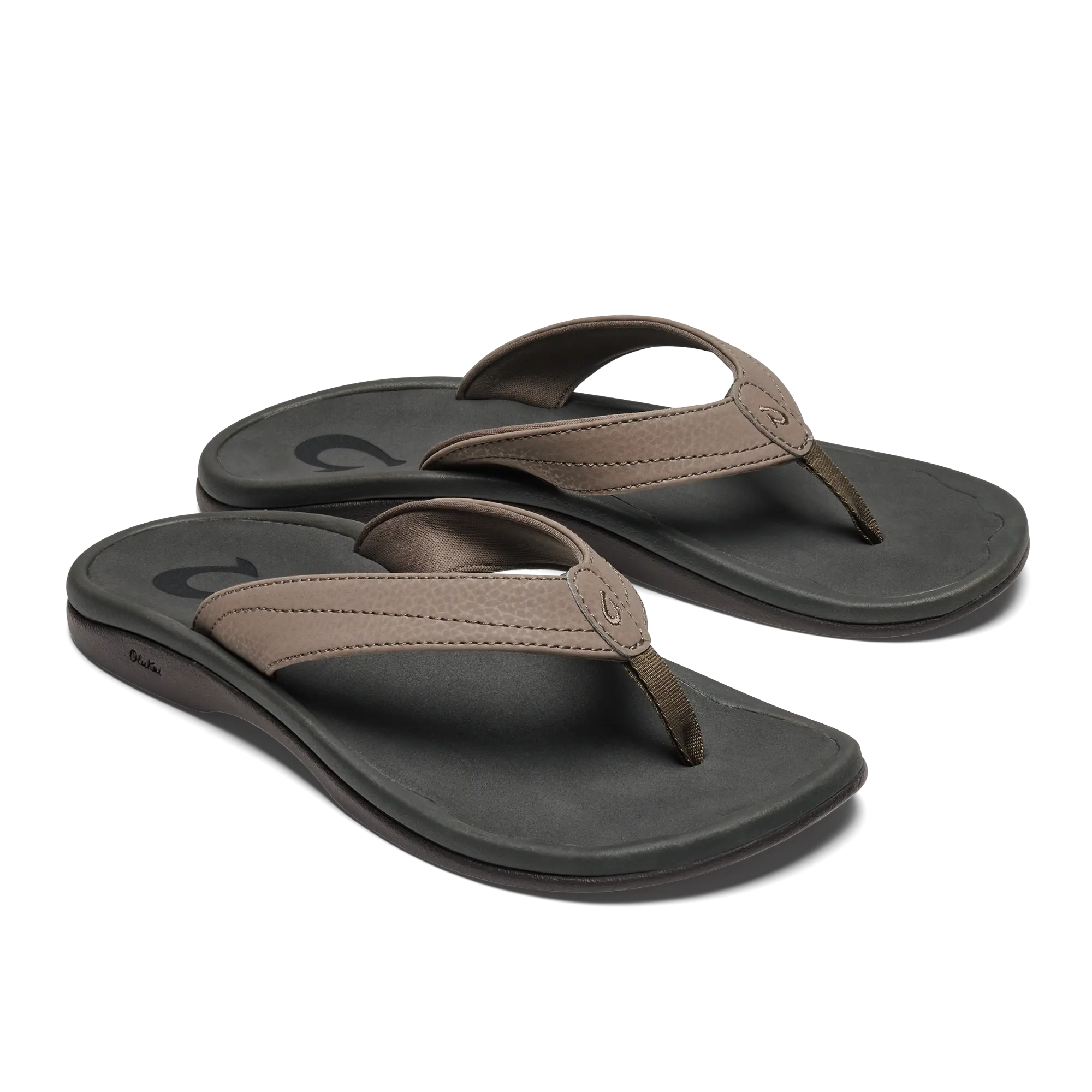 'Ohana Women's Beach Sandals - Warm Taupe / Island Salt - Image 2