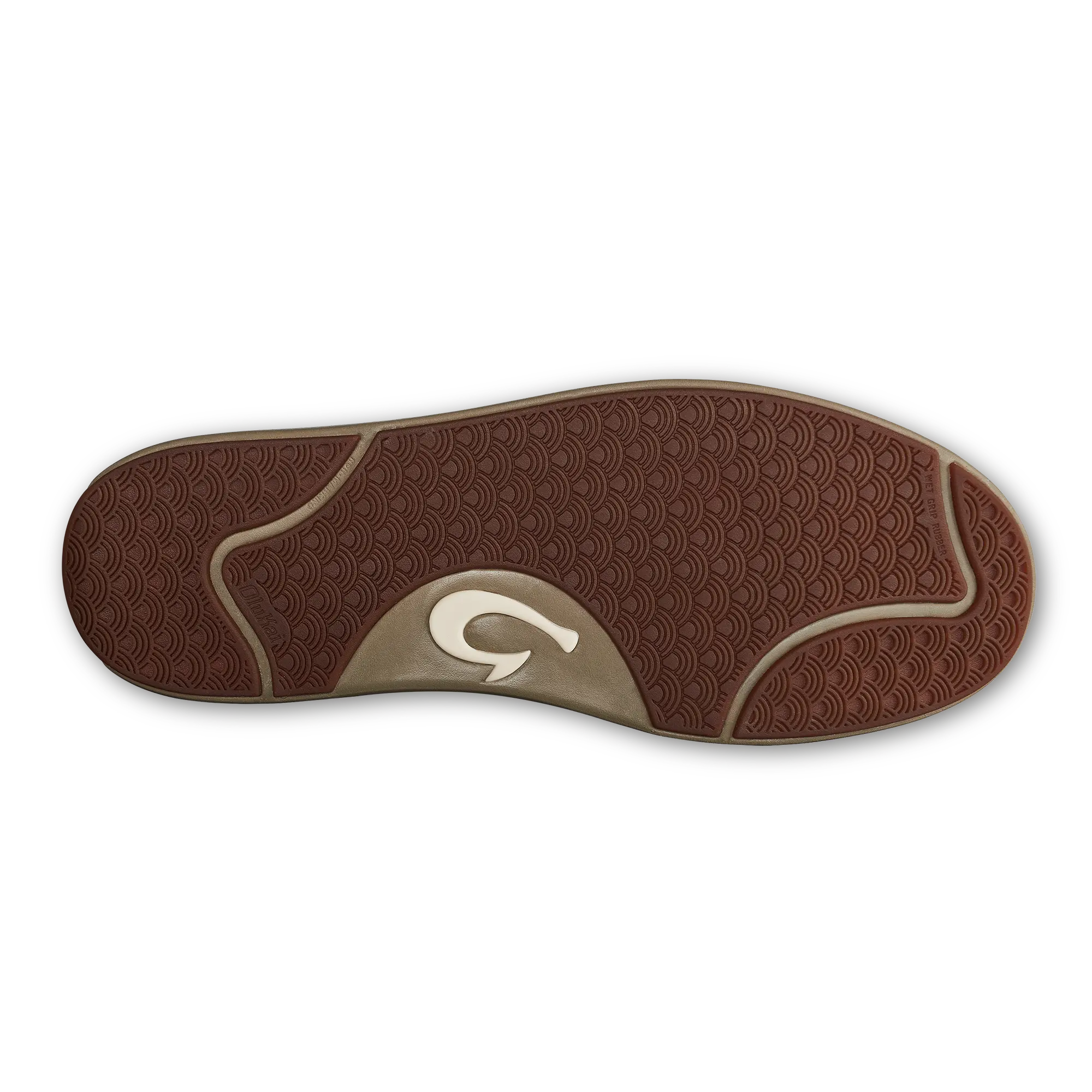 Lae'ahi Lauhala Men's Leather Slip-On Sneakers - Dark Wood - Image 9