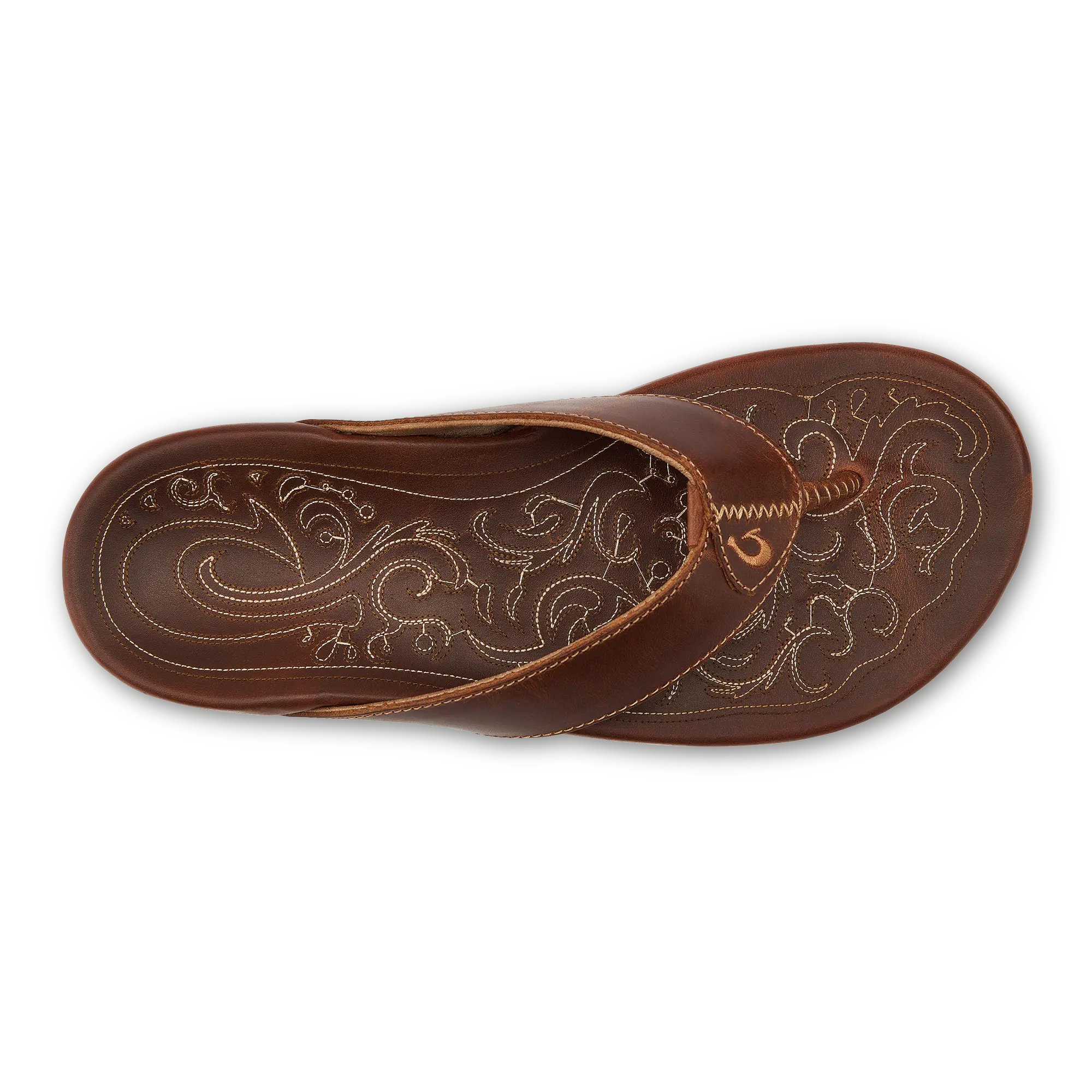 Mekila Men's Full-Grain Leather Beach Sandals - Natural - Image 9