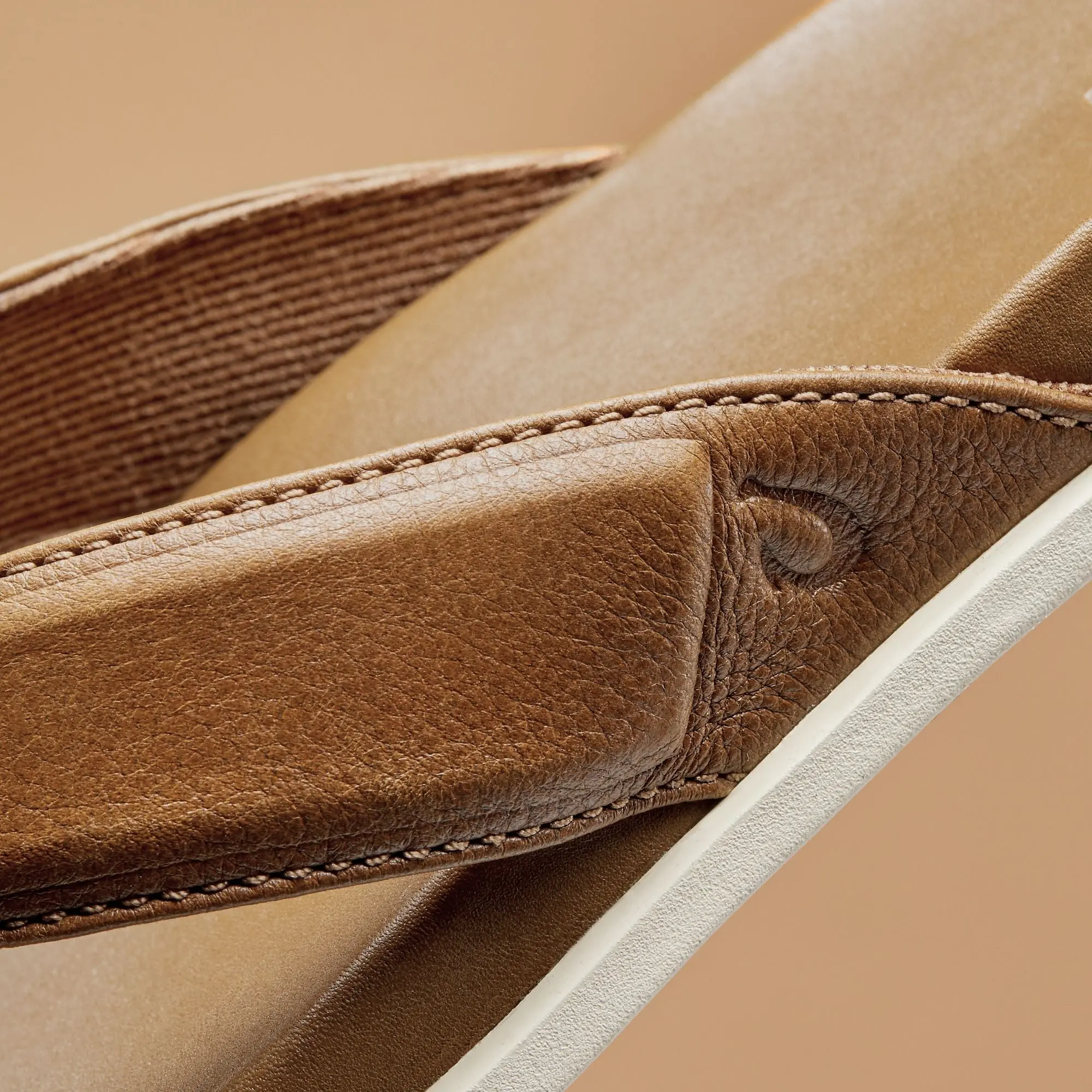 ' lali Leather Beach Sandals - Almond - Image 5