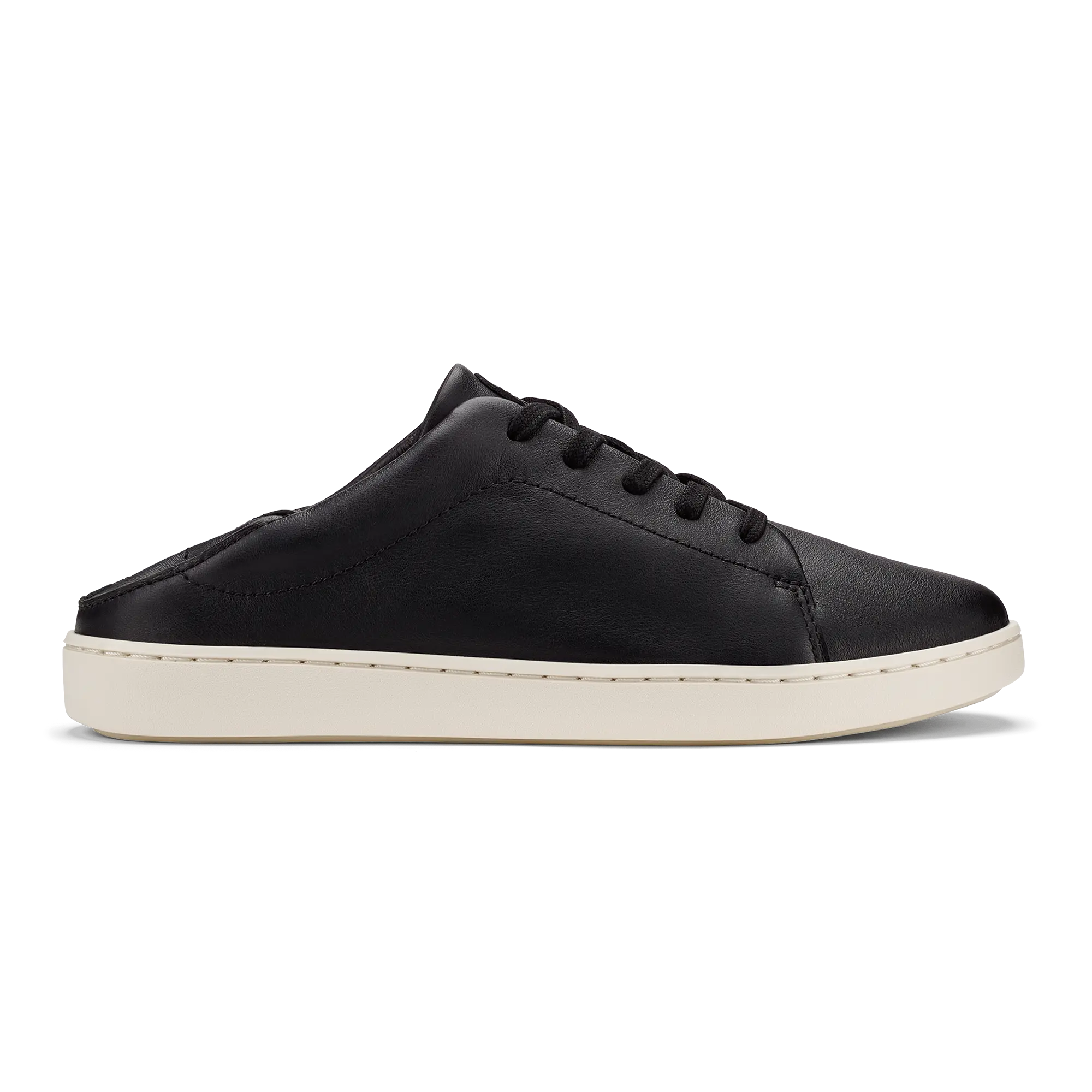 Pehuea L 'Ili Women's Leather Sneakers - Black - Image 4