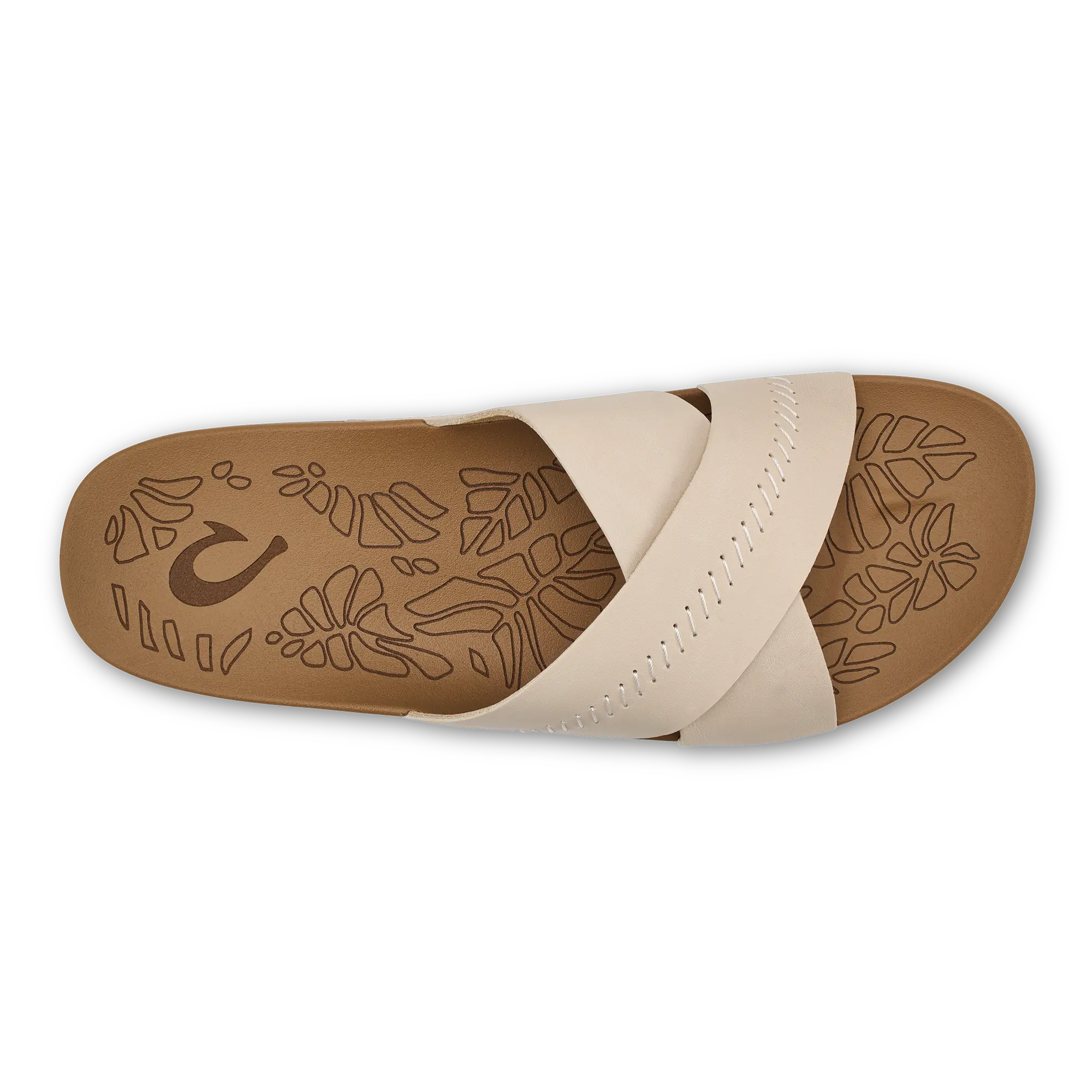 Kipe'a 'Olu Women's Slide Sandals - Puka / Tan - Image 4