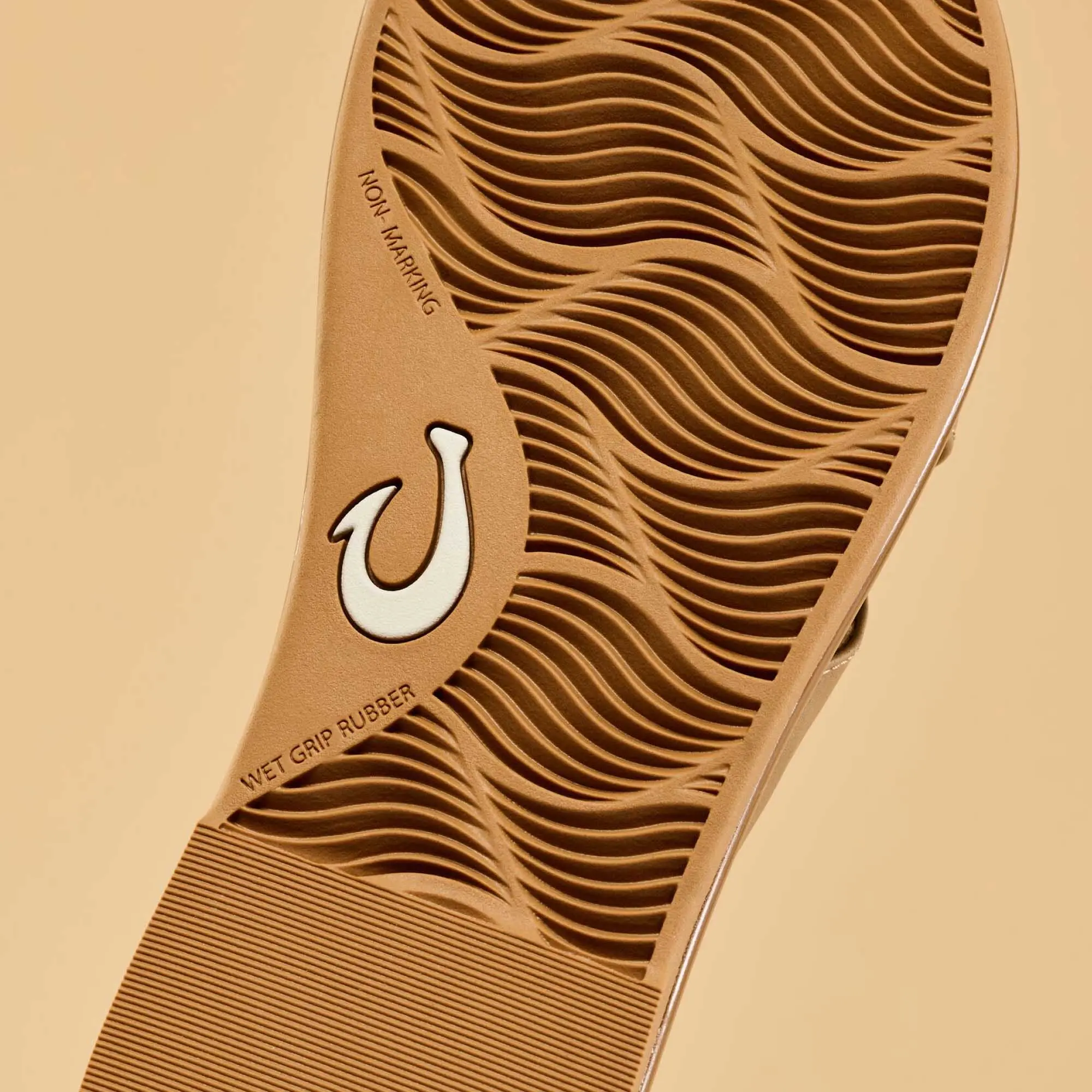 La'i Slide Women's Slide Beach Sandals - Tan - Image 6