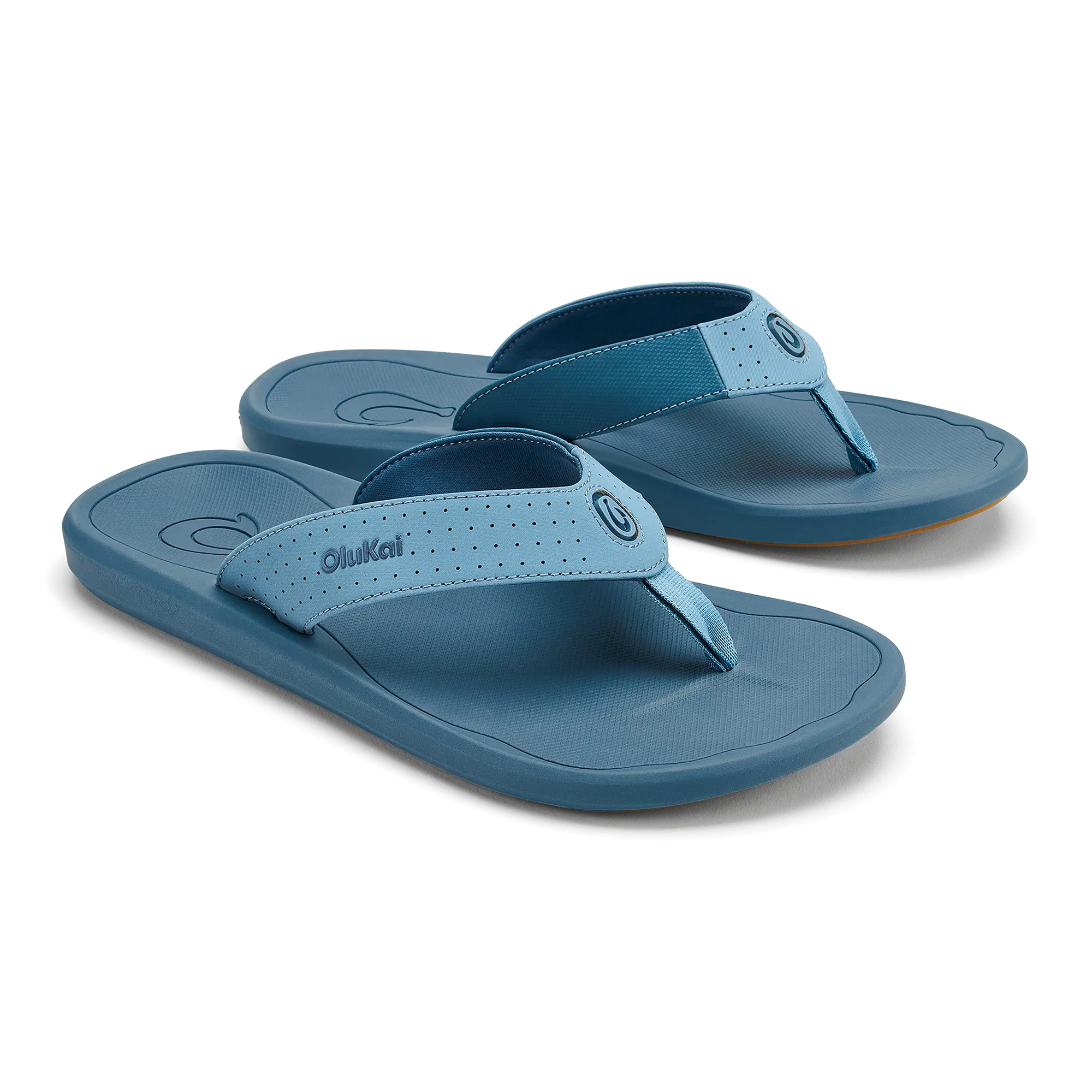 Ki'i Men's Water Ready Beach Sandals - Blissful Blue / Blue Fog - Image 3