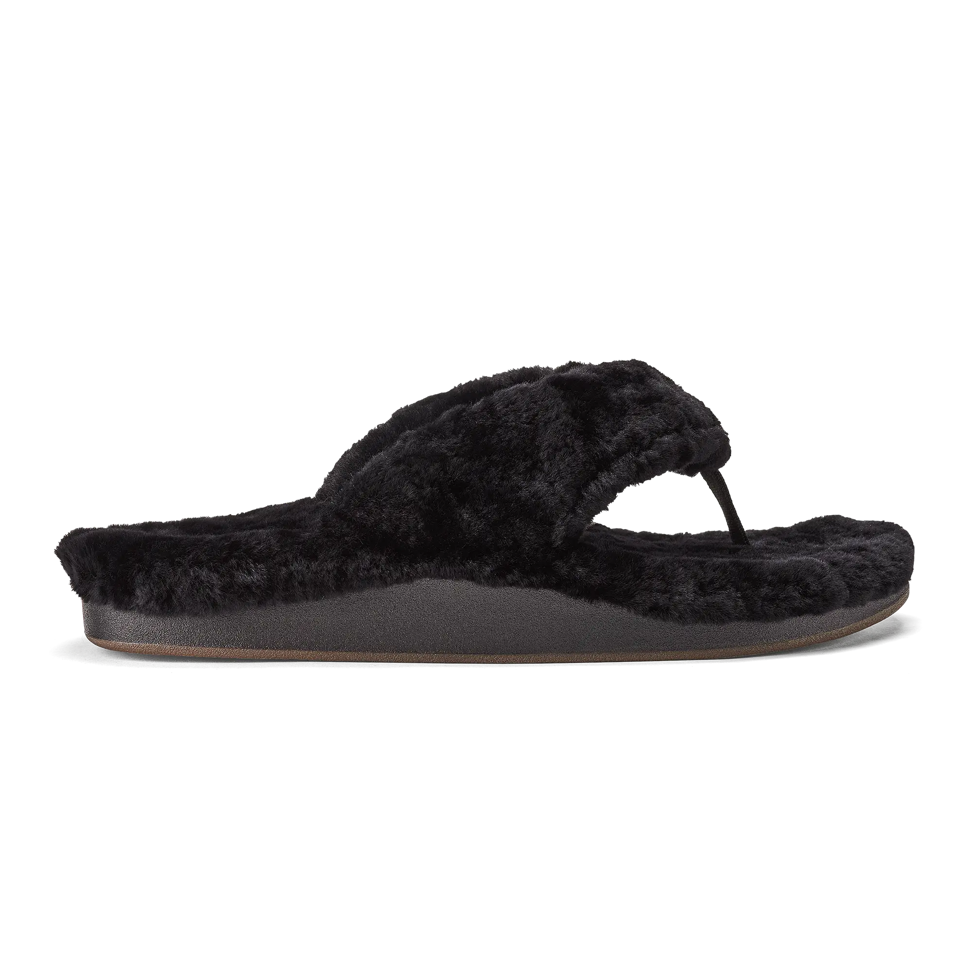 K  pe'a Heu Women's Flip Flop Slippers - Black