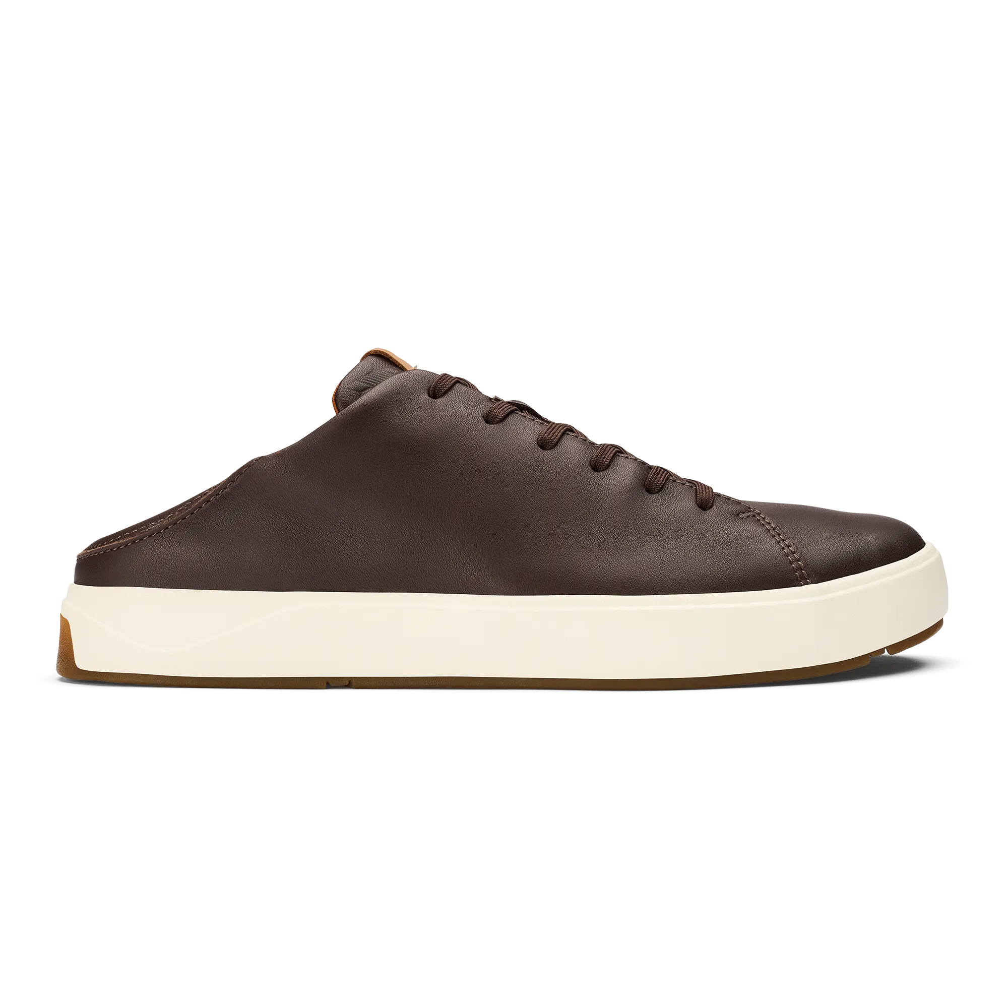 Lae'ahi L 'Ili Men's Leather Sneakers - Dark Java - Image 3