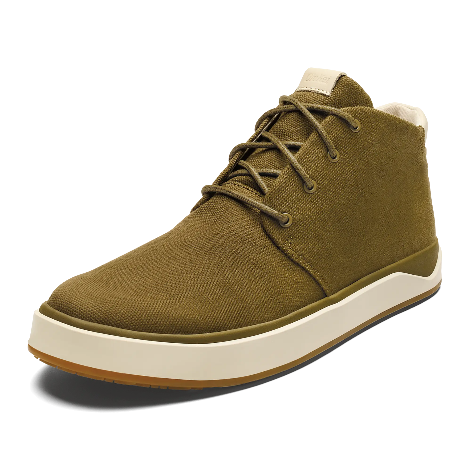 Papaku Men's Waxed Canvas Boots - Olive - Image 3