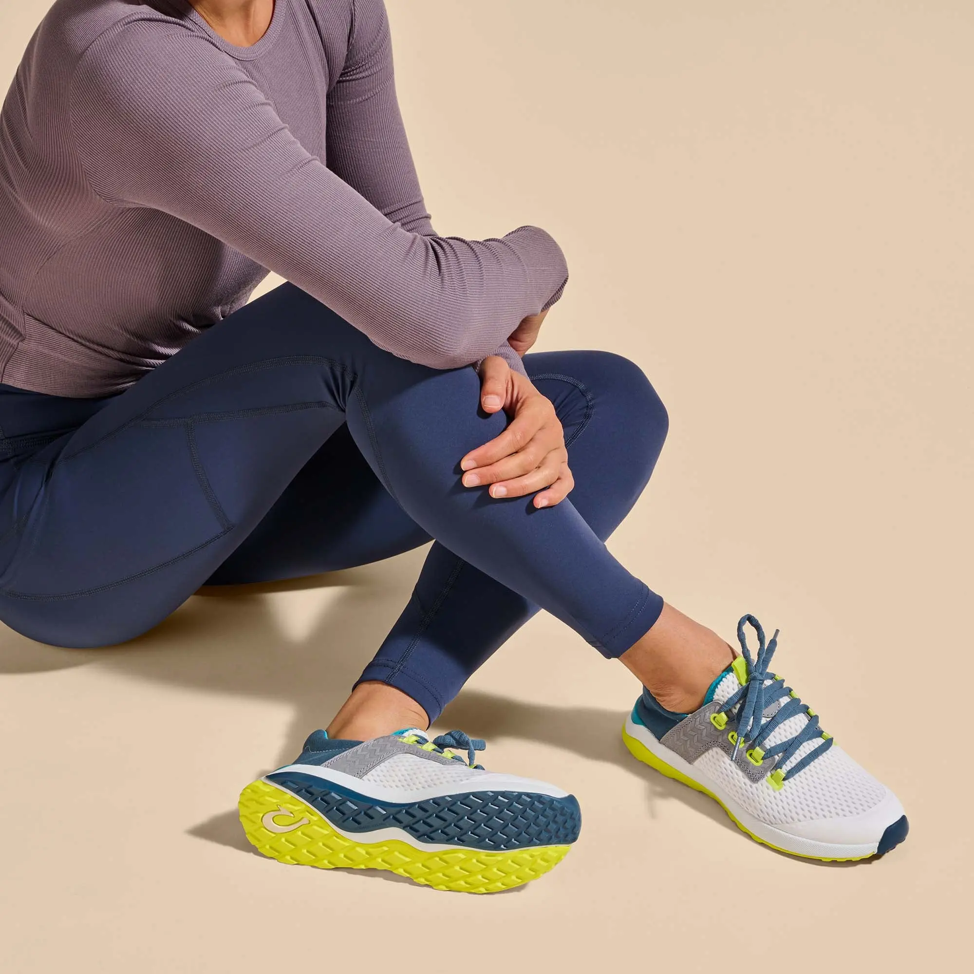 Wailuku Women's Athletic Shoes - Bright White / Lagoon - Image 5
