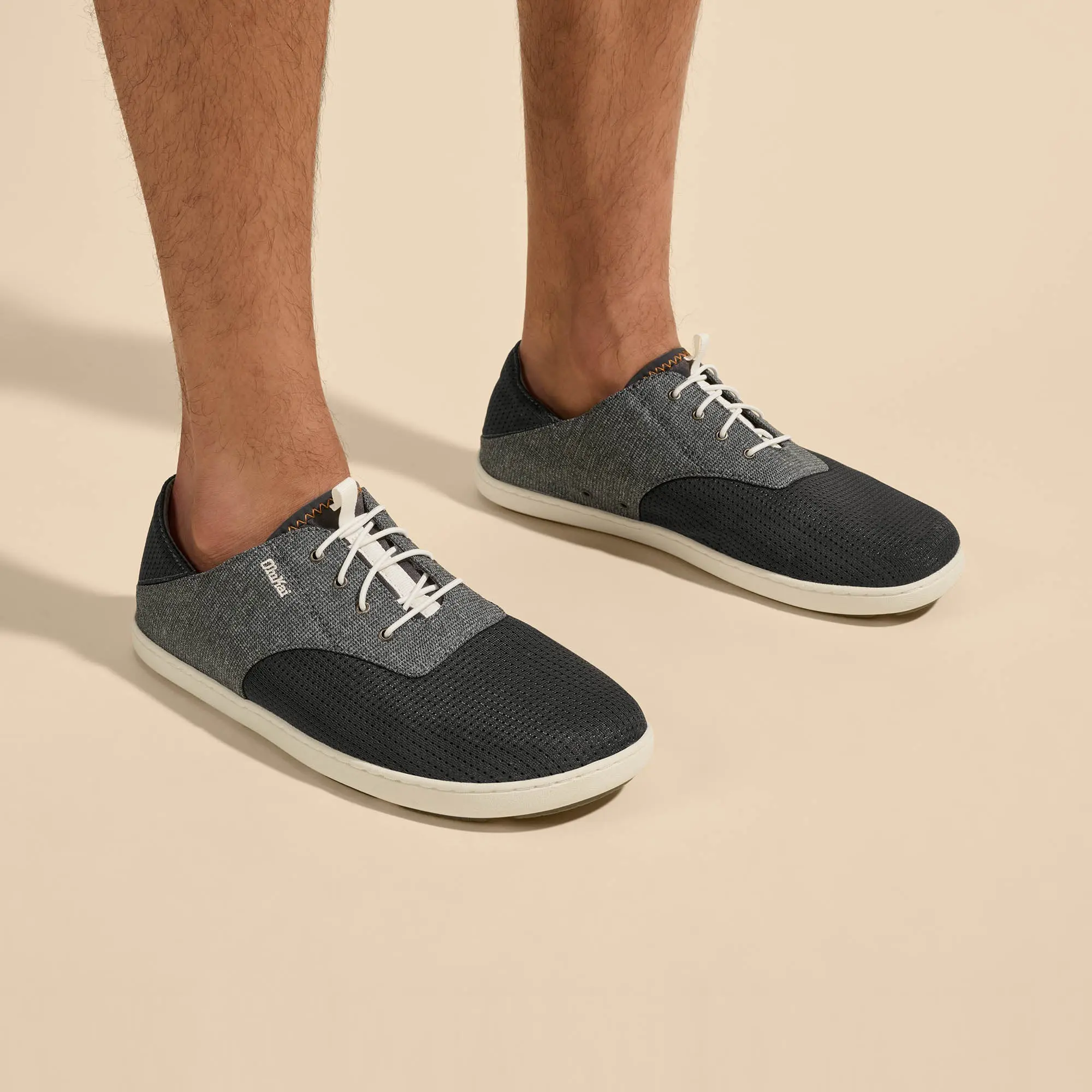 Nohea Moku Men's Boat Shoes - Dark Shadow - Image 2