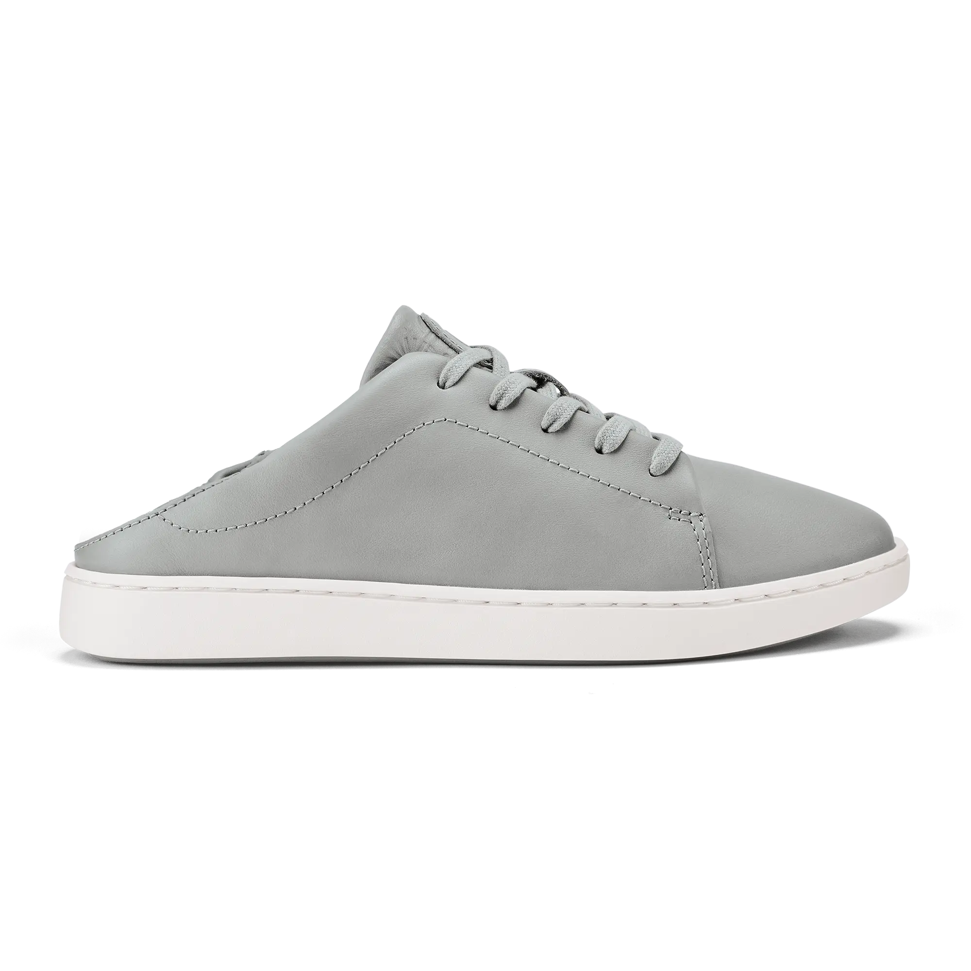 Pehuea L 'Ili Women's Leather Sneakers - Ash - Image 4