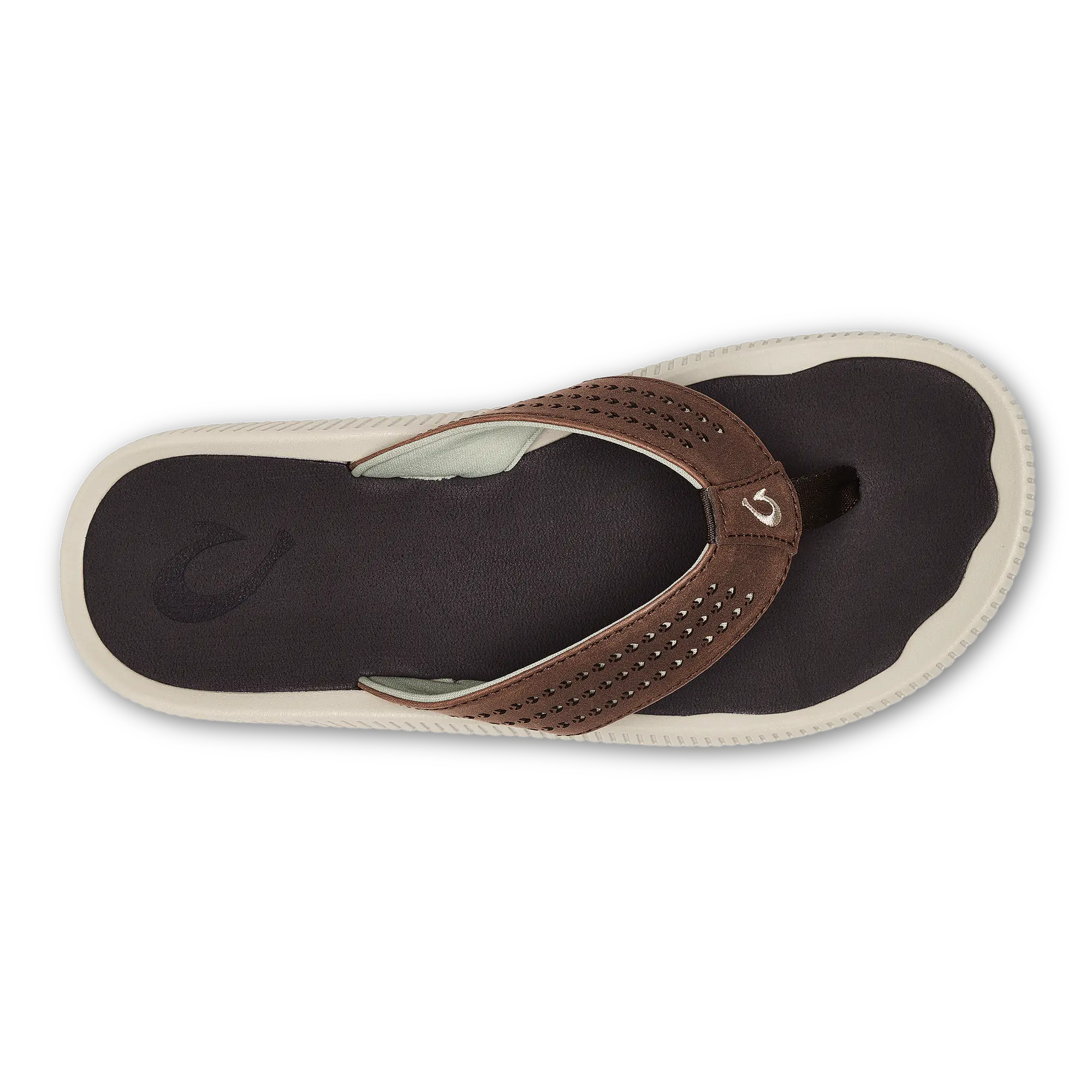 Ulele Men's Water-Ready Beach Sandals - Dark Wood - Image 5