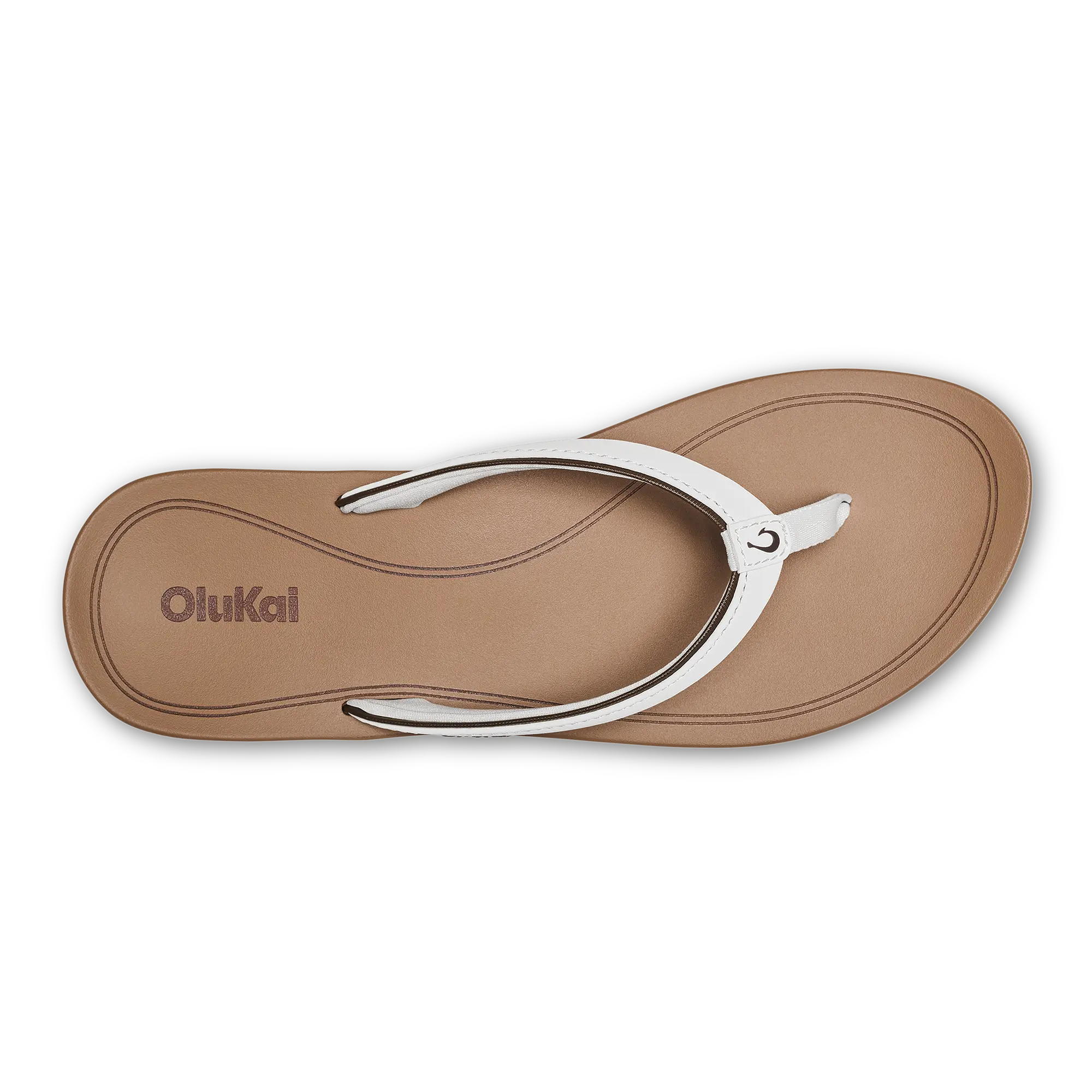 'Uiki Women's Everyday Beach Sandals - White Sand / Almond - Image 3