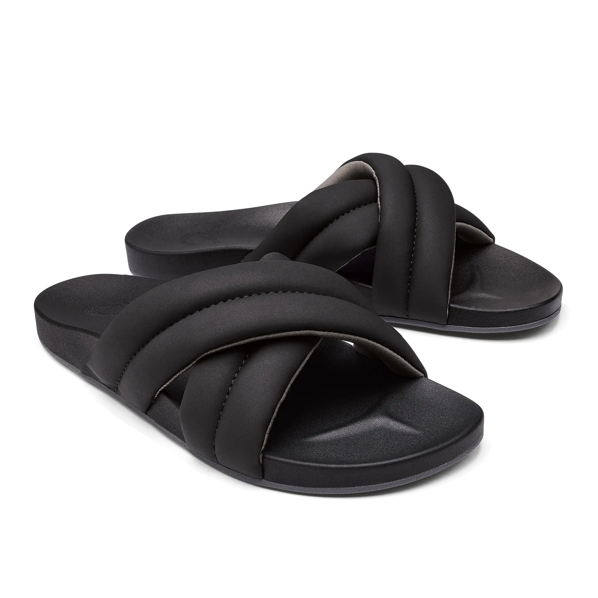 Hila Women's Beach Slide Sandals - Black - Image 4