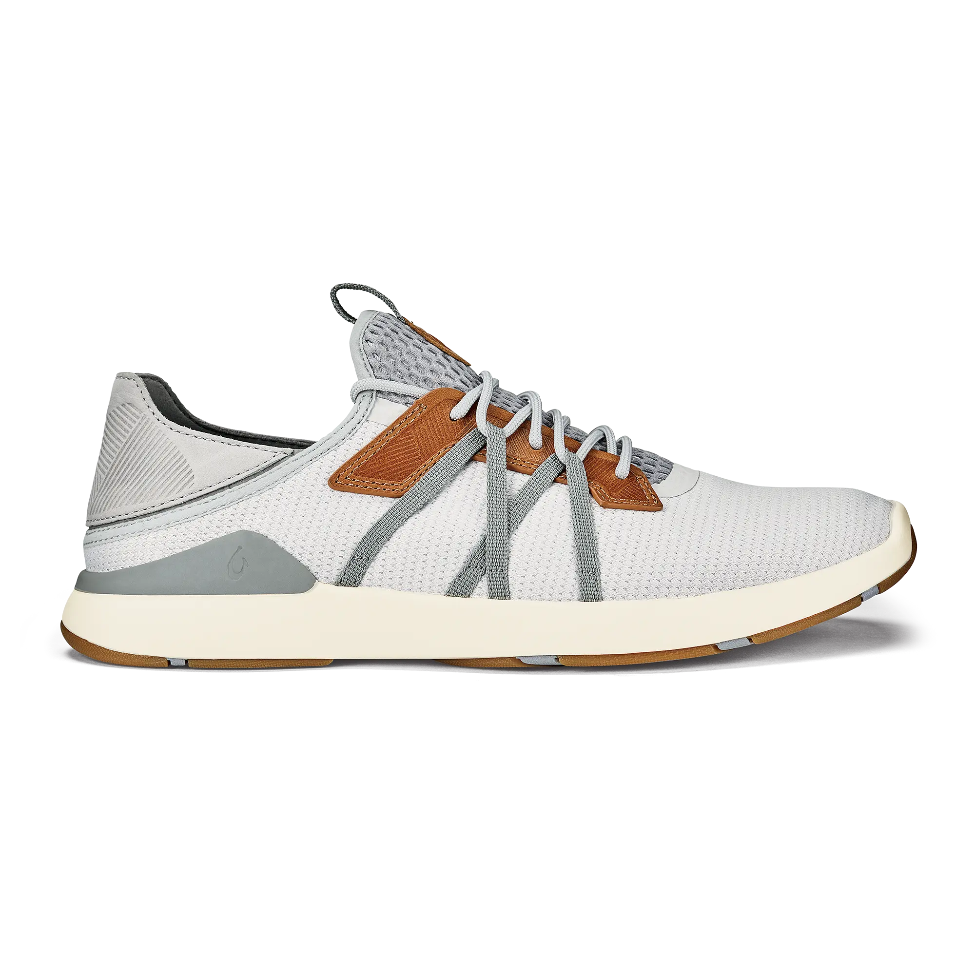 Mio L   Men's Athletic Shoes - Mist Grey / Poi